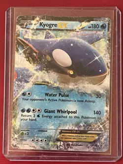 Pokemon Kyogre-EX XY41 EX Promo Holo Card XY 180 HP - Image 1