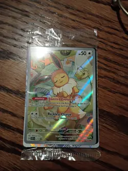 Evee 173 Black Star Promo Pokemon Card Prismatic Evolutions SEALED Near Mint - Image 1