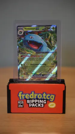 Venusaur ex 003/165 Scarlet & Violet 151 Double Rare Holo Pokemon TCG Card NM - Image 1