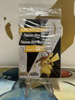 Ash's Pikachu SM108 Pokemon Sun & Moon Promo Sealed Rare Card NM - Image 2