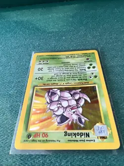 Nidoking Base Set Unlimited Holo Card 11/102 Vintage 1999 WOTC - Image 4