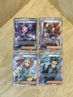 Pokemon Card Lot TCG Cards Full Art Trainers Near Mint - Image 1