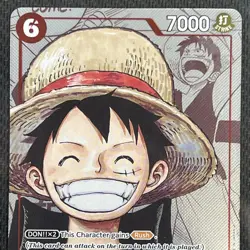 Monkey.D.Luffy P-001 English Alternate Art One Piece Promotion Cards Bandai TCG - Image 4