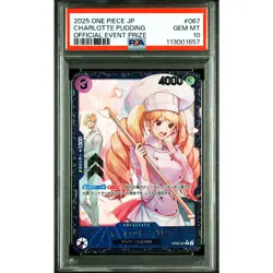 PSA 10 Charlotte Pudding OP08-067 R OPCG Promo - ONE PIECE Card Game 2024 #YDK - Image 2