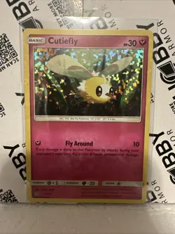 Cutiefly 10/12 McDonald's Holo Promo Pokemon Card TCG 2017 Nintendo - Image 1