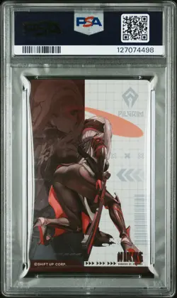 2024 GODDESS OF VICTORY: NIKKE GUN GIRL METAL CARD COLL VOL.2 GUREN PSA 10 - Image 2