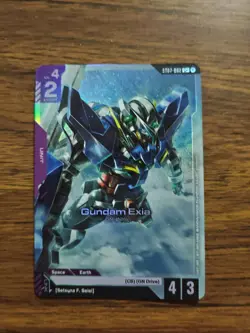 Gundam Exia C+ Alt ST07-002 Gundam TCG Card Foil Celestial Drive ENG - Image 1