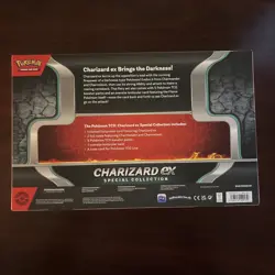 Pokemon Charizard EX Special Collection Box with Promos and Jumbo Card - Image 2
