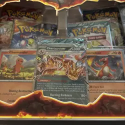 Pokemon Charizard EX Special Collection Box with Promos and Jumbo Card - Image 4
