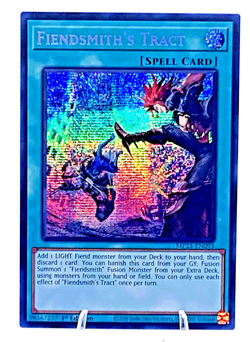 Yu-Gi-Oh! TCG Fiendsmith's Tract Prismatic Secret Rare Card MP25-EN093 NMMT - Image 1