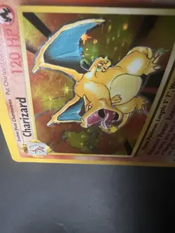 Wizards of the Coast Charizard Base Set Holo Rare 120 HP 4/102 Pokemon Card - Image 4