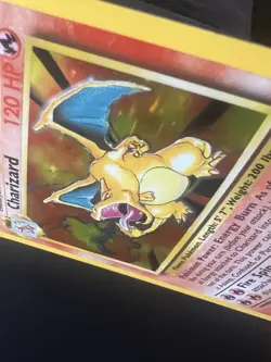 Wizards of the Coast Charizard Base Set Holo Rare 120 HP 4/102 Pokemon Card - Image 5