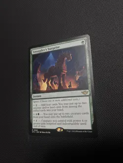 Smuggler's Surprise #180 Regular Rare Nm Outlaws of Thunder Junction Mtg - Image 1