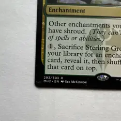 Wizards Sterling Grove - Modern Horizons 2 Rare Enchantment Green 293/303 - Image 5