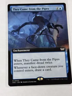 They Came from the Pipes Extended Art Duskmourn: House of Horror #45 - Image 1