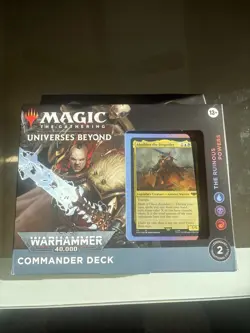 Magic The Gathering Sealed Warhammer 40k Commander Deck - The Ruinous Powers - Image 1