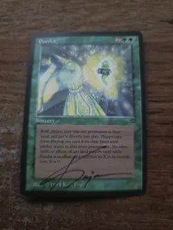 Eureka Artist Proof SIGNED By Kaja Foglio Mtg - Image 1