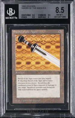 1994 MAGIC: THE GATHERING LEGENDS SWORD OF THE AGES BGS 8.5 - Image 1