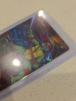 Leo's Katana (Borderless) Teenage Mutant Ninja Turtles Foil - MTG - Image 2