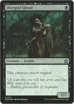 Diregraf Ghoul (Foil) - 0171 - Foundations - Magic the Gathering (MTG) NM/M - Image 1
