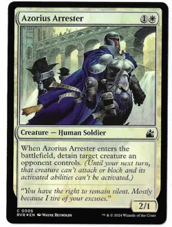 MTG Azorius Arrester FOIL Ravnica Remastered (RVR) Common Magic #0005 Unplayed - Image 1