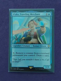 O'aka, Traveling Merchant Surge Foil - FIC 0039 NM - MTG Magic - Image 1
