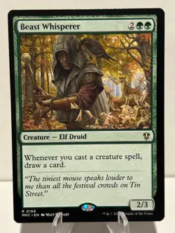 Beast Whisperer 166 R Commander: Murders at Karlov Manor NM MTG - Image 1