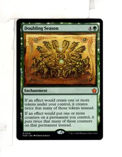 MTG SkeenAB Doubling Season from FDN. NM. - Image 1