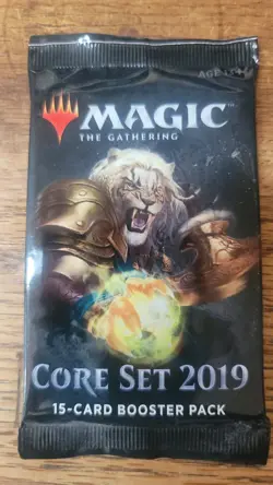 Magic the Gathering Core Set 2019 Booster Pack Sealed - Image 1