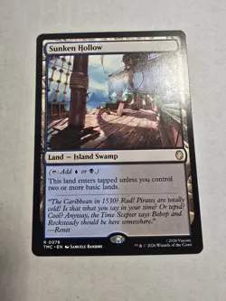 Sunken Hollow - 0076 - TMC - Teenage Mutant Ninja Turtles TMNT - MTG - NM/M - Image 1