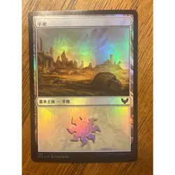 Plains STX 366 Land FOIL Magic The Gathering NM Japanese - Image 1