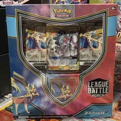 Pokemon TCG League Battle Deck Zacian V FACTORY SEALED English 2022 - Image 1