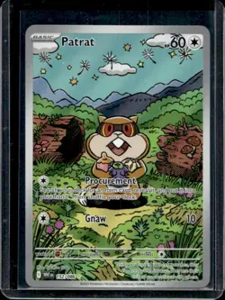 2025 Pokemon White Flare Patrat Illustration Rare #152/086 - Image 1