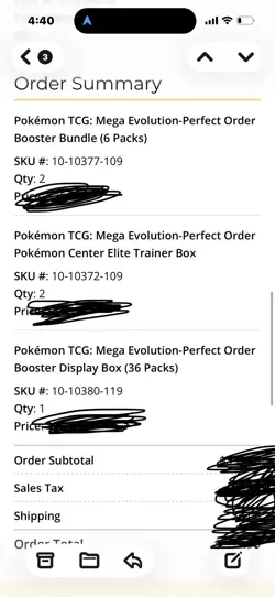 Pokemon TCG: Perfect Order Pokemon Center PC ETB Elite Trainer Box - Image 1