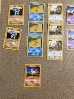 Pokemon Base Set Unlimited Lot, Vintage 1999 2x Shadowless. - Image 3