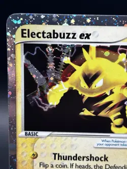 2003 Electabuzz ex 97/109 Ruby and Sapphire Holo Rare Basic Pokemon Vintage LP - Image 2