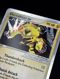 2003 Electabuzz ex 97/109 Ruby and Sapphire Holo Rare Basic Pokemon Vintage LP - Image 5