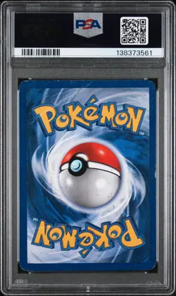 SWIRL PSA 1 2000 Pokemon Team Rocket Dark Charizard 4/82 Holo Foil Rare WOTC - Image 2