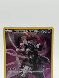 The Pokemon Company Armored Mewtwo Promo Holo SM228 SM 120 HP Psychic Raid - Image 2