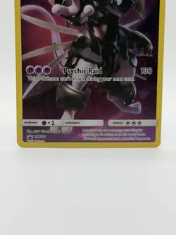 The Pokemon Company Armored Mewtwo Promo Holo SM228 SM 120 HP Psychic Raid - Image 3