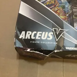 Pokemon Arceus V Figure Collection Box Cosmic Eclipse Pack Factory Sealed Damage 820650850165 - Image 2