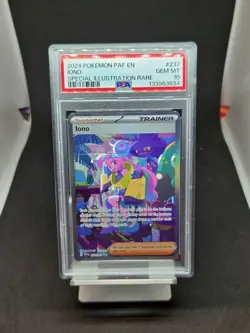 Iono 237/091 - Paldean Fates - PSA 10 - Pokemon Card (Equiv. CGC BGS) - Image 1