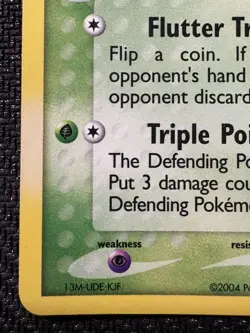 Pokemon TCG Crobat Ex Hidden Legends 3/101 Holo Rare 2004 MP+ LP Vintage Card - Image 5