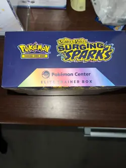 Pokemon TCG Surging Sparks Pokemon Center ETB Elite Trainer Box Sealed - Image 5