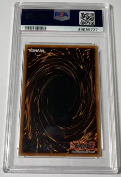 Yugioh 2002 - Dark Magician - SDY-006 Ultra Rare Holo - PSA 8 - Image 2
