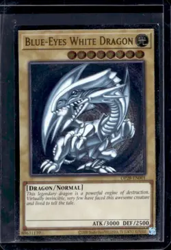 2020 Yu-Gi Oh! Tournament Pack Blue-Eyes White Dragon #OP28-EN001 - Image 1