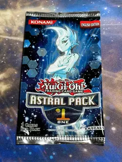 Yugioh AP01 Astral Pack 1 Booster Pack SEALED & Untampered - Image 1