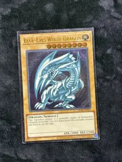 YUGIOH Blue-Eyes White Dragon OP28-EN001 Ultimate Rare NM #56 - Image 1