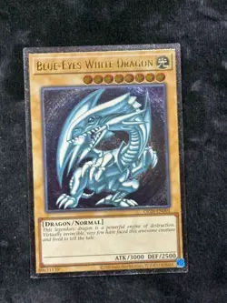 YUGIOH Blue-Eyes White Dragon OP28-EN001 Ultimate Rare NM #55 - Image 1