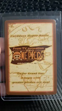 BANDAI One Piece Hyper Battle C300 SANJI GOLD STAMPED SCARCE EARLY CARD - Image 2